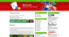 Desktop Screenshot of bet-g.com